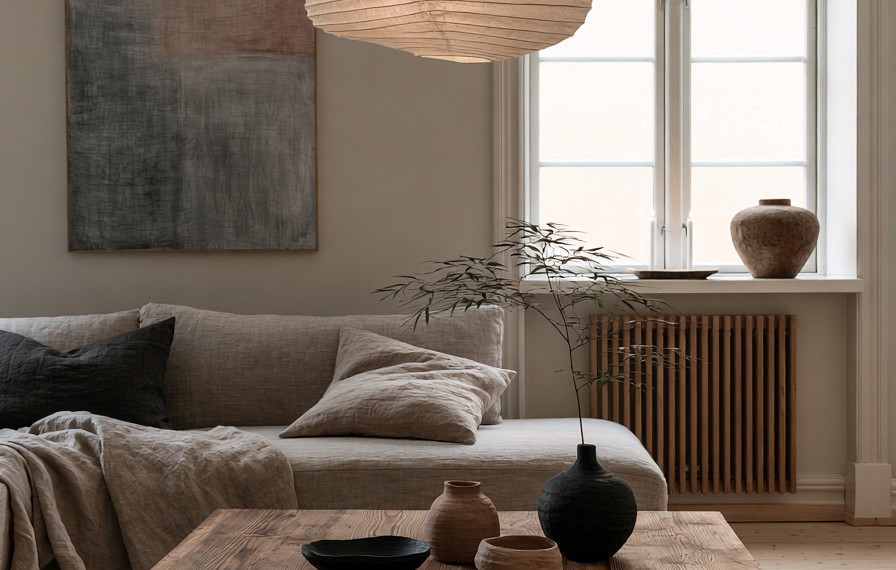 Organic Modern Living Rooms: How Designers Build the Look